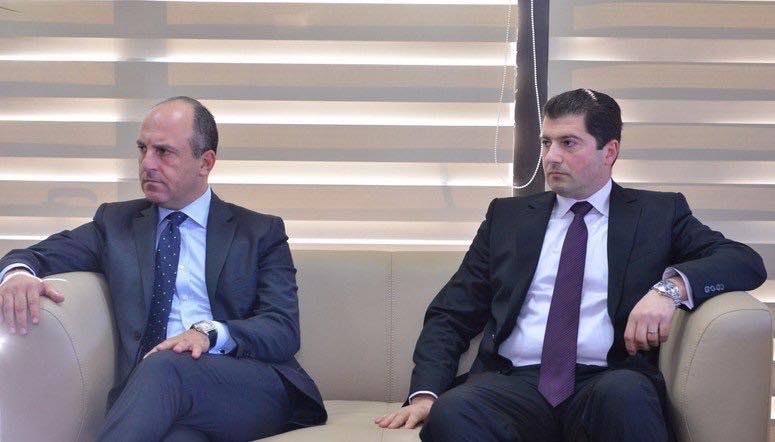  التقى وزير الشؤون الاجتماعية النائب بيار بو عاصي، استكمالا لمساعيه الهادفة لإيجاد حل لازمة قروض الإسكان المدعومة، المدير العام رئيس مجلس إدارة المؤسسة العامة للإسكان المهندس روني لحود.