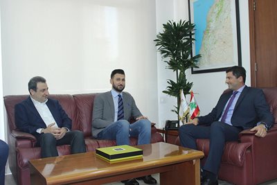 تيمور جنبلاط وابو فاعور زارا المؤسسة العامة للإسكان